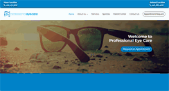 Desktop Screenshot of peceyes.com